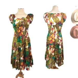 MLLE GABRIELLE TROPICAL PRINT sz small